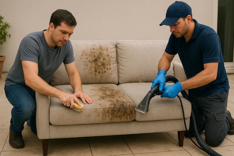 مبل شویی در منزل